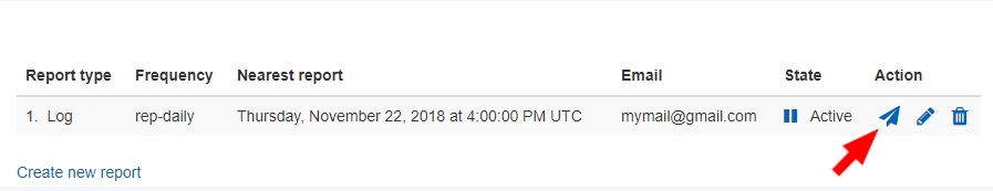 Save the file and restart the server(sudo reboot). To check the connection create a report and click on twitter icon.