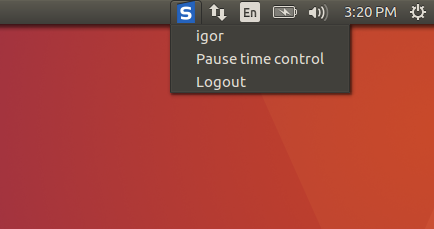 On the desktop in the area of the clock - you can use the icon StaffCounter - command Exit - to change the employee number.